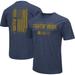 Men's Colosseum Navy Notre Dame Fighting Irish OHT Military Appreciation Flag 2.0 T-Shirt