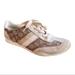 Coach Shoes | Coach Kelson Outline Logo Sneakers 8.5 | Color: Brown/Cream | Size: 8.5