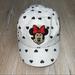 Disney Accessories | Disney Girls Minnie Mouse Heart Hat Black & White | Color: Black/White | Size: 12-18m