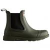 Hunter Boots - Commando Chelsea Boot - Gummistiefel 45,5 | EU 45,5 oliv