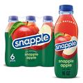 Snapple Apple Tea - Naturally Flavoured Iced Tea - Ready to Drink Ice Tea in Bottles, 16 fl oz / 473 ml (Pack of 24)