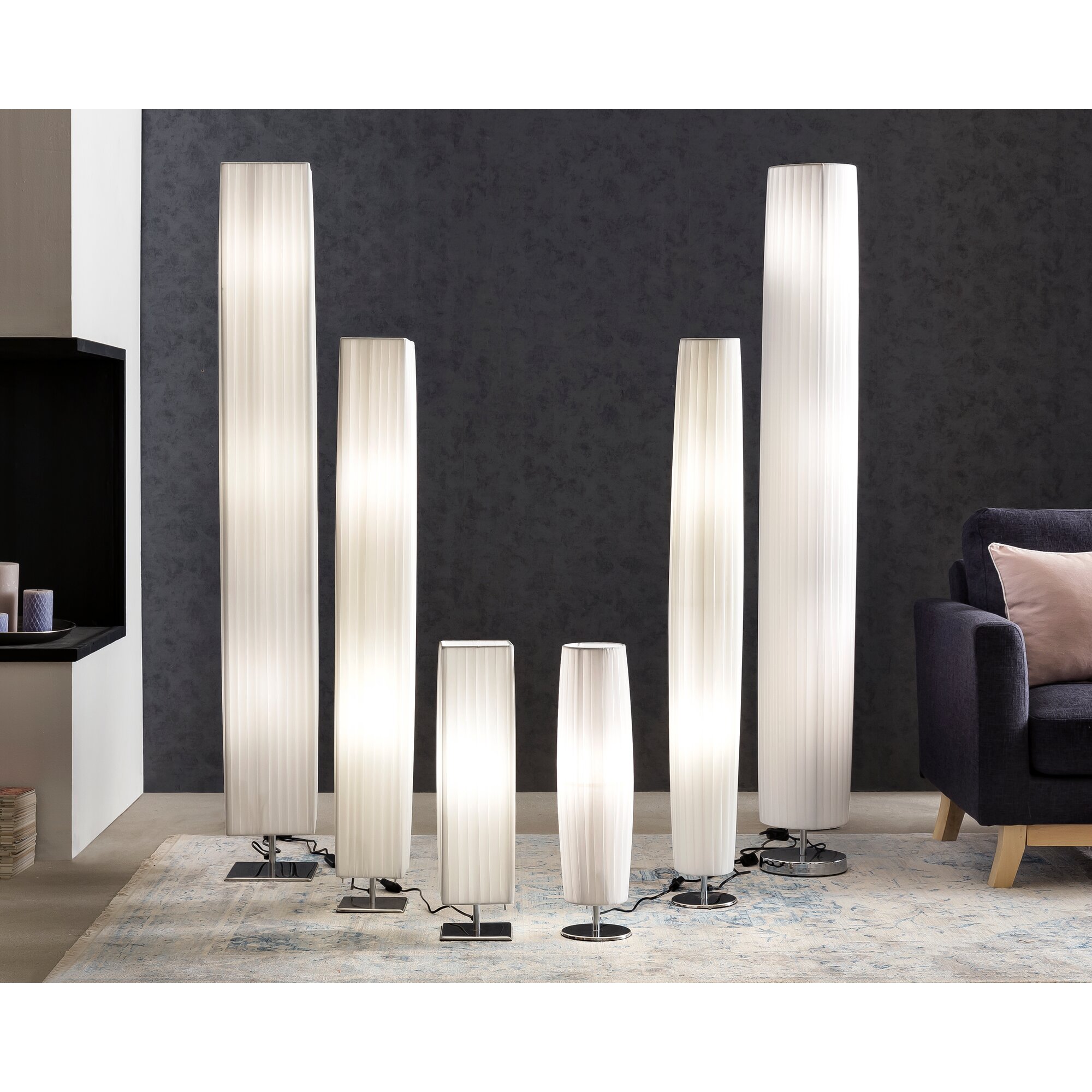 SalesFever »Parto« Stehleuchte 120 cm / rund