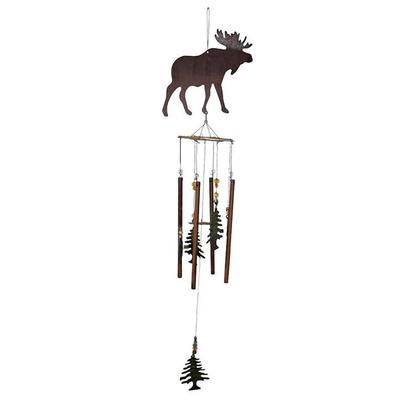 Sunset Vista Designs 002220 - 36" Chime - Moose (80308) Lawn and Garden Wind Chimes