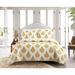 Chic Home Brennah 3 Piece Floral Medallion Pattern Print Quilt Set