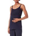 ESPRIT Maternity Damen Spaghetti Top Tr gershirt Cami Shirt, Night Sky Blue - 485, 36 EU