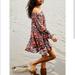 Free People Dresses | Free People Off The Shoulder Dress | Color: Blue/Green | Size: S