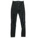 American Eagle Outfitters Jeans | American Eagle Womens Skinny Jeans Black Distressed Denim Mid Rise Size 00 Short | Color: Black | Size: 00