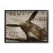 Stupell Industries Vintage Style Airplane Propeller Aircraft Sepia Monochrome by Dylan Matthews - Graphic Art Wood in Brown | 1.5 D in | Wayfair