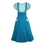 Disney Dresses | Disney Parks Dress Shop Walt Disney World Railroad Dress L | Color: Red | Size: L