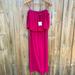 Anthropologie Dresses | Dra/Anthropologie Off The Shoulder Fuchsia Dress | Color: Pink | Size: S