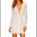 Free People Dresses | Free People "The Jetset" Diaries White Lace Up Dress, Size Small. | Color: White | Size: S