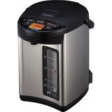 Zojirushi Countertop Electric Water Boiler & Warmer in Silver/Black in Gray | 11.625 H x 9.125 W x 12.5 D in | Wayfair CV-JAC40XB