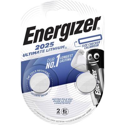 Energizer - Knopfzelle cr 2025 3 v 2 St. 170 mAh Lithium Ultimate 2025