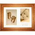 Baby Casting Kit, Honey Pine Frame, Cream 3 Hole Mount, Metallic Gold Paint by BabyRice