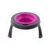 Fuchsia Single Elevated Feeder for Dogs, 1.5 Cups, Small, Pink