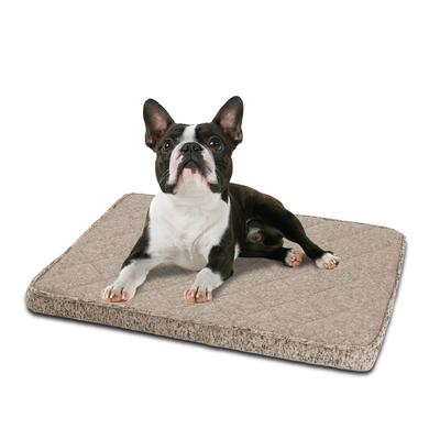 Canine Creations Cocoa Dog Crate Mat, 24" L X 18" W X 2" H, Small