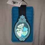 Disney Accessories | Disney Haunted Mansion Card Holder | Color: Black/Blue | Size: Os