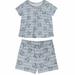 Disney Pajamas | 4t Disney Minnie Mouse Girls 2 Piece Pajama Set | Color: Gray/Pink | Size: 4tg