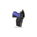 Safariland 6360 Level III Retention ALS/SLS Duty Mid-Ride Holster Smith & Wesson M&P 9/Smith & Wesson M&P 40 Right Hand STX Basket Weave Black