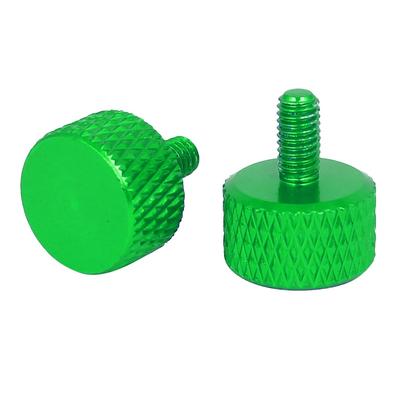 Computer PC Graphics Card Aluminum Alloy Knurled Thumb Screws M3x6mm