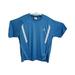 Adidas Shirts | Adidas Mens 2xl Blue White Short Sleeve Golf Basketball Breathable Shirt T-Shirt | Color: Blue/White | Size: Xxl