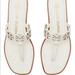 Tory Burch Shoes | Brand New Tory Burch Tiny Miller Sandals | Color: Brown/White | Size: 7.5