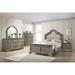 Galahad Wheat 2-piece Bedroom Set with Dresser