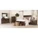 Rouspil Acacia Brown 2-piece Bedroom Set with Nightstand