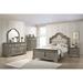 Galahad Wheat 5-piece Bedroom Set with 2 Nightstands