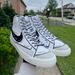 Nike Shoes | Custom Painted “Cartoon” Nike Blazers High | Color: Black/White | Size: Various