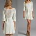 Free People Dresses | Nwt Free People "Shake It Up" Lace Dress Size Sm | Color: Cream | Size: S