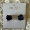 Kate Spade Jewelry | Kate Spade Blue Gumdrops Earrings | Color: Blue/Gold | Size: Os