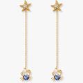 Kate Spade Jewelry | Kate Spade Sea Star Crab Linear Earrings | Color: Blue/Gold | Size: Os