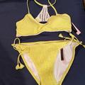 Victoria's Secret Swim | Nwt Victoria’s Secret Swim Bikini Top Size Large And Bottoms Size Xl | Color: Yellow | Size: Large/Extra Large