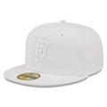 Men's New Era San Francisco Giants White on 59FIFTY Fitted Hat