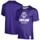 Men's ProSphere Purple Portland Pilots Grandpa Logo Stripe T-Shirt