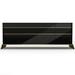 Arditi Collection 75" Wide Credenza Wood in Black | 25.6 H x 75 W x 21.6 D in | Wayfair CRE-BLACKLINE-BLACK