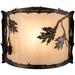 "12"" Wide Oak Leaf & Acorn Wall Sconce - Meyda Lighting 190069"