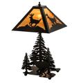 "22""H Lone Deer Table Lamp - Meyda Lighting 196036"