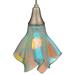 "8"" Wide Handercheif Fire and Ice Mini Pendant - Meyda Lighting 120843"