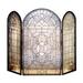 "40""W X 34""H Victorian Bevel Fireplace Screen - Meyda Lighting 48104"