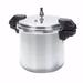 Mirro 16 Qt. Pressure Cooker Stainless Steel/Metal in Black/Gray | 12.25 H x 15.25 W x 18.5 D in | Wayfair MIR-92116