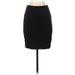 Ann Taylor LOFT Casual Skirt: Gray Tweed Bottoms - Women's Size 00 Petite