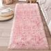 Pink 70.88 x 23.64 x 2.38 in Living Room Area Rug - Pink 70.88 x 23.64 x 2.38 in Area Rug - Mercer41 Rug, Faux Sheepskin Shag Rug, Home Style Sheepskin Rug, Area Rug For Bedroom Living Room Sheepskin | Wayfair