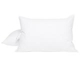 Alwyn Home Cotton Bed Pillow Set of 2 Down & Feathers/100% Cotton in White | 20 H x 36 W x 4 D in | Wayfair 70B35D75CEEE441E939934286928FF35