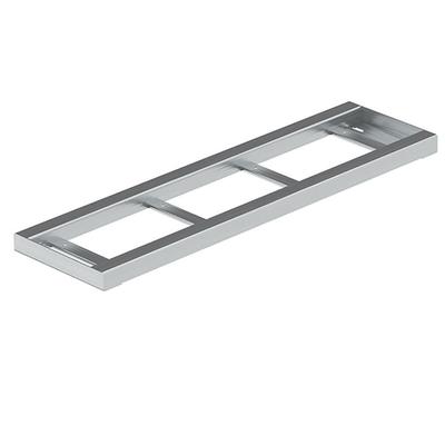 DOLLE Außentreppe Gartentreppe Gardentop Komplettset, 80 cm, 4 Stufen,ohne Belag,Stahl zum Einlegen Image