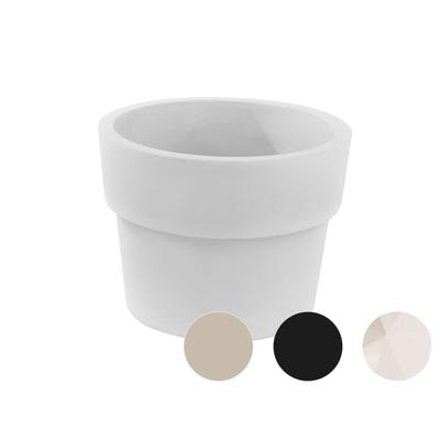 Vondom »VASO« Outdoor Pflanzengefäß 45x34 cm / Ecru / Basic Matt