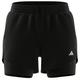 adidas - Women's Min 2in1 Shorts - Laufshorts Gr XS schwarz