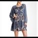 Free People Dresses | Free People Marine Combo Oksana Blue) Casual Dress 4 | Color: Blue | Size: 4