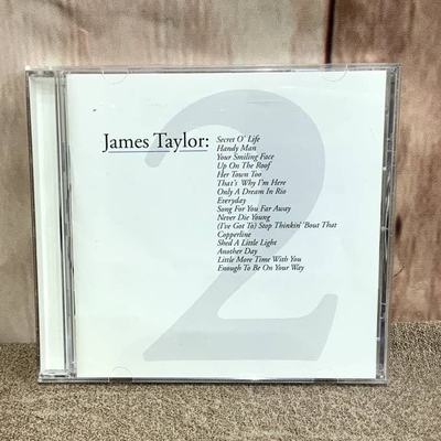 Columbia Media | 2000 James Taylor Greatest Hits Vol 2 Audio Cd James Taylor Very Good Condition | Color: White | Size: Os
